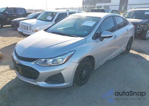 2019 Chevrolet Cruze Ls z USA, uszkodzony, nr VIN 1G1BC5SMXK7116855